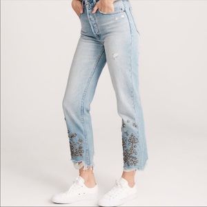 Abercrombie and Fitch Straight Leg Jeans